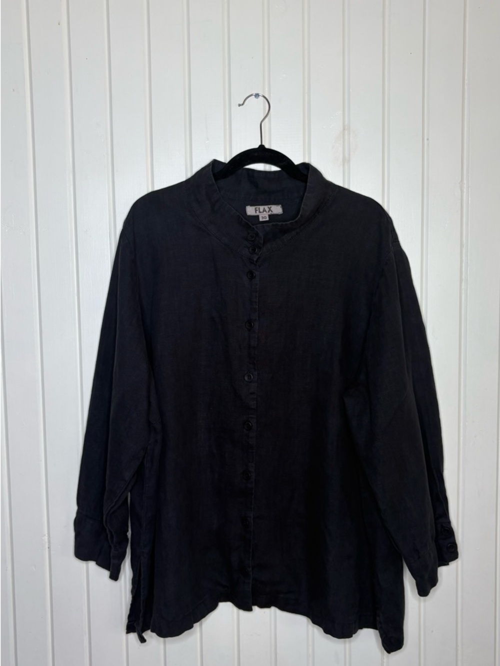 FLAX 100% linen blouse! Good condition!